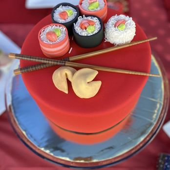 Some Crust Bakery - Sushi cake was a hit! Another piece of art by Some Crust bakery. Thanks again - Bakeries Near Me - Claremont, California