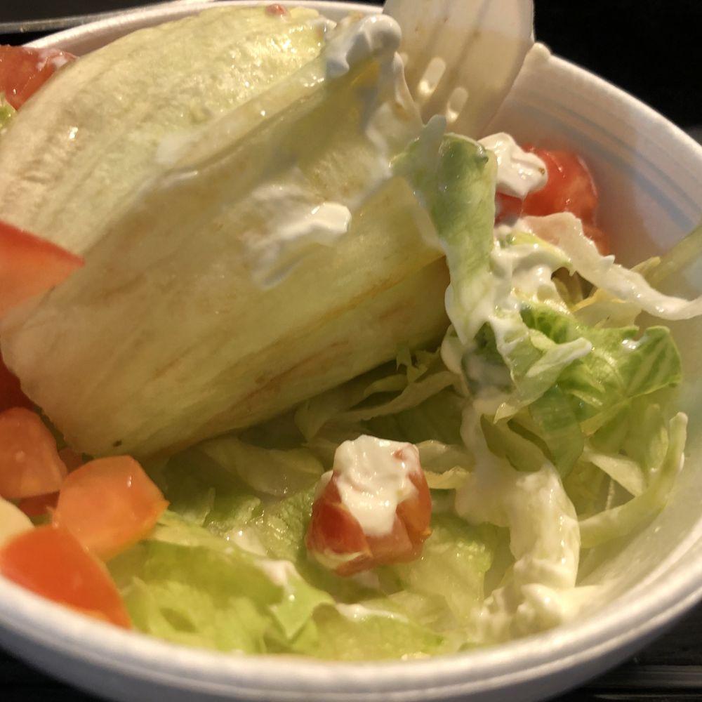Los Jalapenos - Brown Lettuce inside salad I was charged over $4.00 for. - Mexican Near Me - Piney Flats, Tennessee