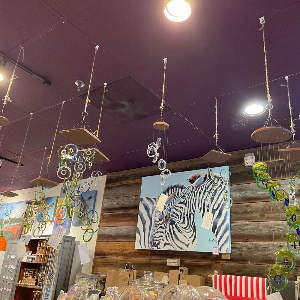 Wild Oats and Billy Goats - Handmade wind chimes from recycled glass bottles - can withstand winds up to 30mph - Art Galleries Near Me - Decatur, Georgia Wild Oats and Billy Goats - Handmade wind chimes from recycled glass bottles - can withstand winds up to 30mph - Art Galleries Near Me - Decatur, Georgia
