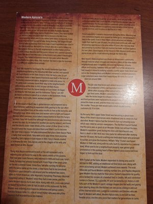Menu photo 4 Modern Apizza New Haven, CT