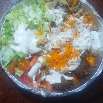 The Halal Guys - Chicken And Falafel Platter - Halal Near Me - Chamblee, Georgia The Halal Guys - Chicken And Falafel Platter - Halal Near Me - Chamblee, Georgia