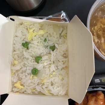 Grand Sichuan Eastern - The "fried" rice that came with the Sesame Chicken - Szechuan Near Me - New York, New York Grand Sichuan Eastern - The "fried" rice that came with the Sesame Chicken - Szechuan Near Me - New York, New York