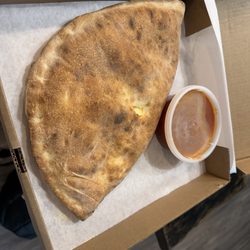 The Nauti Dolphin - Huge and tasty calzone