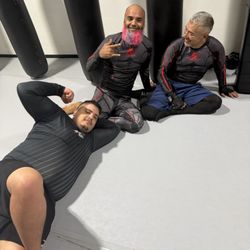 JV Jiu Jitsu Academy - Mikey, Adrien and Sal.