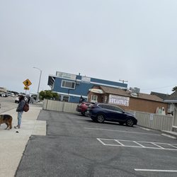 Outside