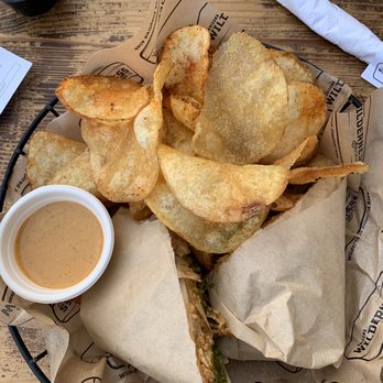 Arizona Wilderness Brewing - Grilled chicken wrap. - Breweries Near Me - Gilbert, Arizona Arizona Wilderness Brewing - Grilled chicken wrap. - Breweries Near Me - Gilbert, Arizona