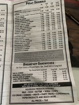 Menu photo 3 Chubby's Fox Chase Deli Philadelphia, PA