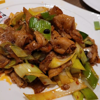 Szechuan Opera - Double cooked pork one pepper spice level had a pleasant heat - Szechuan Near Me - Rochester, New York Szechuan Opera - Double cooked pork one pepper spice level had a pleasant heat - Szechuan Near Me - Rochester, New York