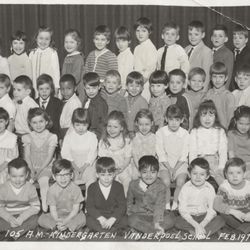 Vanderpoel Humanities Academy  John H. - 1970 Kindergarten