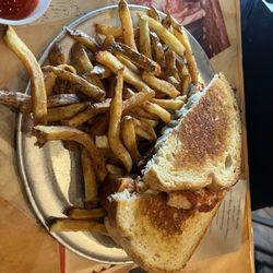 Brothers' - Chicken Parm sandwich.