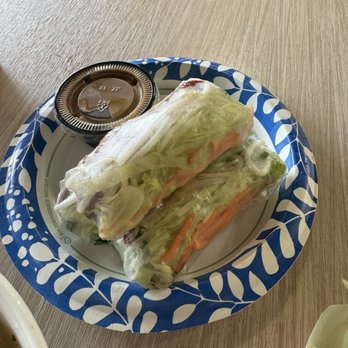 BaoBao Kitchen - Vegan Ribs Fresh Rolls. SO TASTY!!!! - Vietnamese Near Me - Greensboro, North Carolina