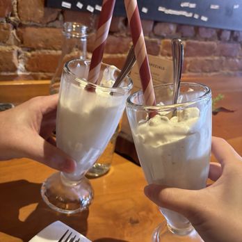 Duckfat - Split vanilla milkshake - New American Near Me - Portland, Maine Duckfat - Split vanilla milkshake - New American Near Me - Portland, Maine