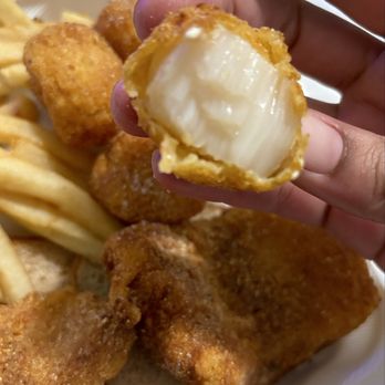 Express Fish And Chicken - Big Scallops . Fried just right juicy , not chewy . Perfect amount of breading . - Chicken Shop Near Me - Pittsburg, California
