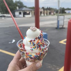 Dairy Queen Store - Medium twist with sprinkles