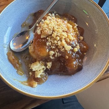 TLC Vegan Cafe - Peach cobbler (seasonal) - Cafes Near Me - Richardson, Texas TLC Vegan Cafe - Peach cobbler (seasonal) - Cafes Near Me - Richardson, Texas
