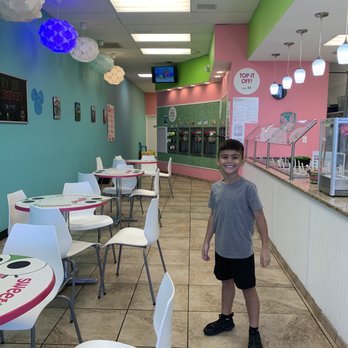 sweetFrog Premium Frozen Yogurt - Inside of Sweet Frog Froyo - Ice Cream & Frozen Yogurt Near Me - Lutz, Florida