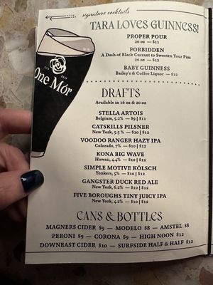 Menu photo 8 Tara Mór New York, NY