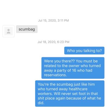 Farm Country Kitchen - What the owner or his friend Blake T messaged me. - American Near Me - Riverhead, New York