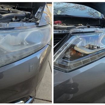 SS Headlight Restoration - Auto Detailing Near Me
