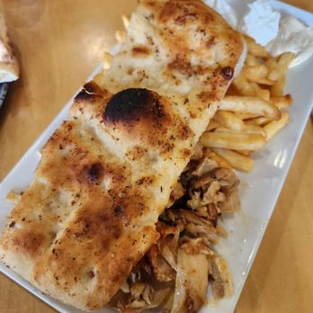 Sticks & Stones - Chicken shwarma plate with fries - Mediterranean Near Me - Walpole, Massachusetts Sticks & Stones - Chicken shwarma plate with fries - Mediterranean Near Me - Walpole, Massachusetts