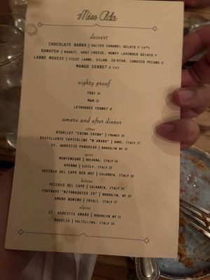 Menu photo 3 Miss Ada Brooklyn, NY Menu photo 3 Miss Ada Brooklyn, NY