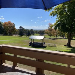 Chung’s Bar & Grill - Looking south over the golf course.