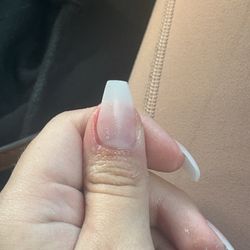 Pro Nails - The man on the left all the way in the back immediately started working on them. he was very very rough and didn't prep correctly.