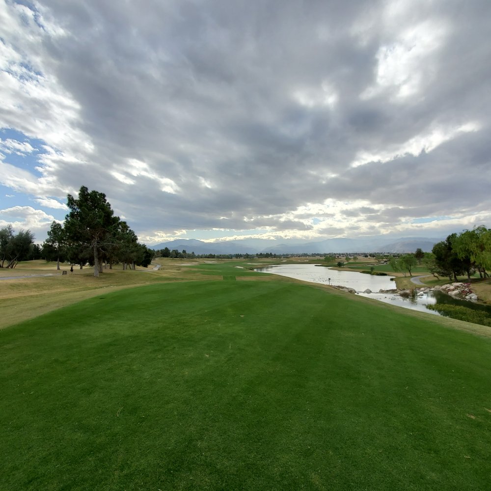 Classic Club - Tee shot from 18. - Golf Near Me - Palm Desert, California Classic Club - Tee shot from 18. - Golf Near Me - Palm Desert, California