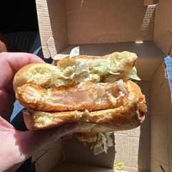 Wendy's - Gave us a fully raw spicy chicken sandwich after we waited for like 10 minutes on it