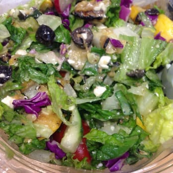 Lenwich - Greek salad with sesame dressing only 8$ with grilled added zucchini yummmm - Sandwiches Near Me - New York, New York Lenwich - Greek salad with sesame dressing only 8$ with grilled added zucchini yummmm - Sandwiches Near Me - New York, New York