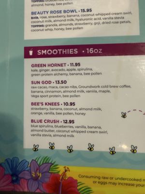Menu photo 4 The Hive Santa Monica, CA Menu photo 4 The Hive Santa Monica, CA