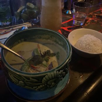 Tiki Tom’s - Green curry (this is vegan and tastes great, but needs like 2x the veggies and rice) - Tiki Bars Near Me - Walnut Creek, California Tiki Tom’s - Green curry (this is vegan and tastes great, but needs like 2x the veggies and rice) - Tiki Bars Near Me - Walnut Creek, California