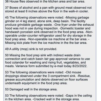 Red Lion Tavern - DANGER! Mouse feces were found in the kitchen as were many other disgusting violations! - Bars Near Me - Philadelphia, Pennsylvania Red Lion Tavern - DANGER! Mouse feces were found in the kitchen as were many other disgusting violations! - Bars Near Me - Philadelphia, Pennsylvania