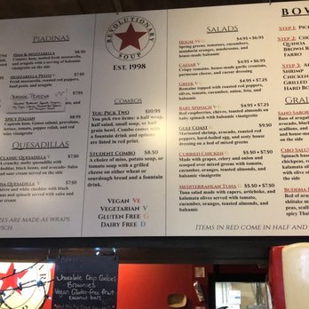 Revolutionary Soup - New American Near Me - Charlottesville, Virginia