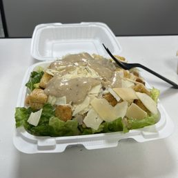 Cesar Salad. Huge! Cesar Salad. Huge!
