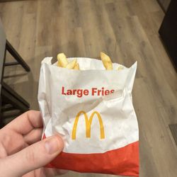 McDonald's - "Large" fry