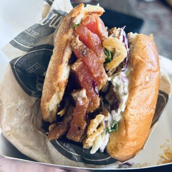 The Stand - American Classics Redefined - Seared Ahi Tuna Sandwich - New American Near Me - North Hollywood, California
