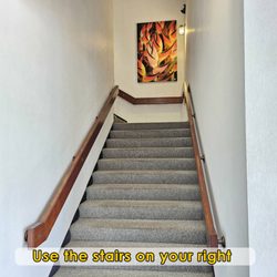 Thai Massage & Stretch, Hawaii Kai - After you enter the building, use the stairs on your right.