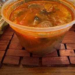 Tom yum soup. Tom yum soup.