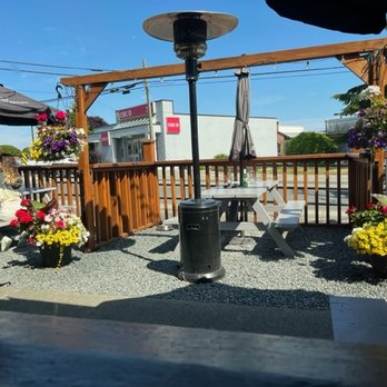 Route 14 Sooke - Great little outdoor eating area nest to  Route 14. - Canadian (New) Near Me - Sooke, British Columbia