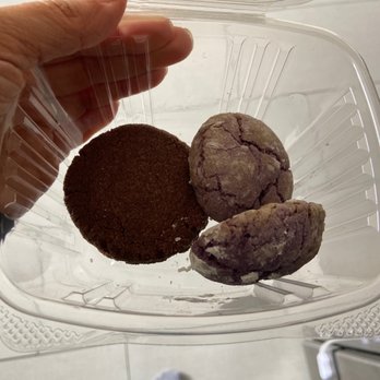 Savory Crust - Hot Chocolate Cookies (4 pcs) and Ube Crinkle Cookies (4 pcs) - Empanadas Near Me - Morton Grove, Illinois Savory Crust - Hot Chocolate Cookies (4 pcs) and Ube Crinkle Cookies (4 pcs) - Empanadas Near Me - Morton Grove, Illinois