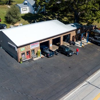 Faulkenburg Automotive - Aerial Photo of Faulkenburg Automotive in Floyds Knobs. - Tires Near Me - Floyds Knobs, Indiana