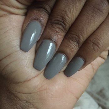 Bliss Nail Salon - Fullset Acrylic w/ Coffin Shape, done by Kim - Nail Salons Near Me - New Britain, Connecticut Bliss Nail Salon - Fullset Acrylic w/ Coffin Shape, done by Kim - Nail Salons Near Me - New Britain, Connecticut