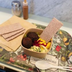 Le Botaniste - Scrumptious - highly recommend Veggie Balls