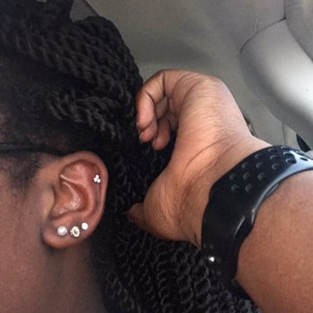 Classic 13 Tattoo - My cartilage piercing! You can see my mid-cartilage. I'm so happy Logan explained to me why he wouldn't go back over that piercing! - Tattoo Near Me - Birmingham, Alabama Classic 13 Tattoo - My cartilage piercing! You can see my mid-cartilage. I'm so happy Logan explained to me why he wouldn't go back over that piercing! - Tattoo Near Me - Birmingham, Alabama