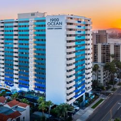 1900 Ocean Apartment Homes - 1900 Ocean Club: Aerial at Sunset