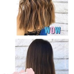 Hair transformation! (Balayage and cut by Anna) Hair transformation! (Balayage and cut by Anna)