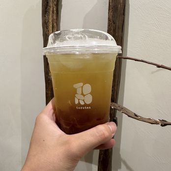 Torotea - Roasted Barley Ice Tea with Black Tea Tapioca Mochi - Coffee & Tea Near Me - Diamond Bar, California Torotea - Roasted Barley Ice Tea with Black Tea Tapioca Mochi - Coffee & Tea Near Me - Diamond Bar, California