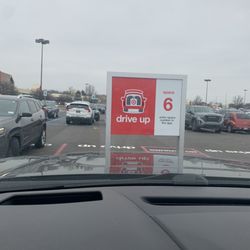 Target - Picking up a online order.