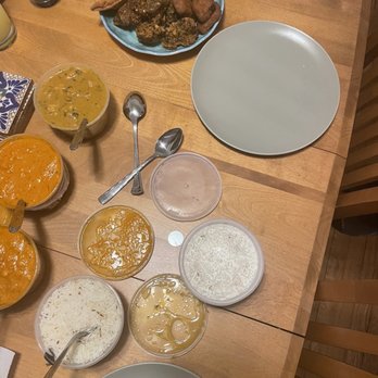 Surya Veg N Dosa - Chicken Butter Masala, Coconut Chicken Curry, Raita, rice - Indian Near Me - Cambridge, Massachusetts Surya Veg N Dosa - Chicken Butter Masala, Coconut Chicken Curry, Raita, rice - Indian Near Me - Cambridge, Massachusetts